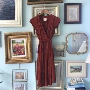 Anthropologie Maeve wrap dress